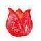Rose Tulip Flower Cookie Cutter 3.25 in B1560, CookieCutter.com, Tin Plated Steel, Handmade in the USA